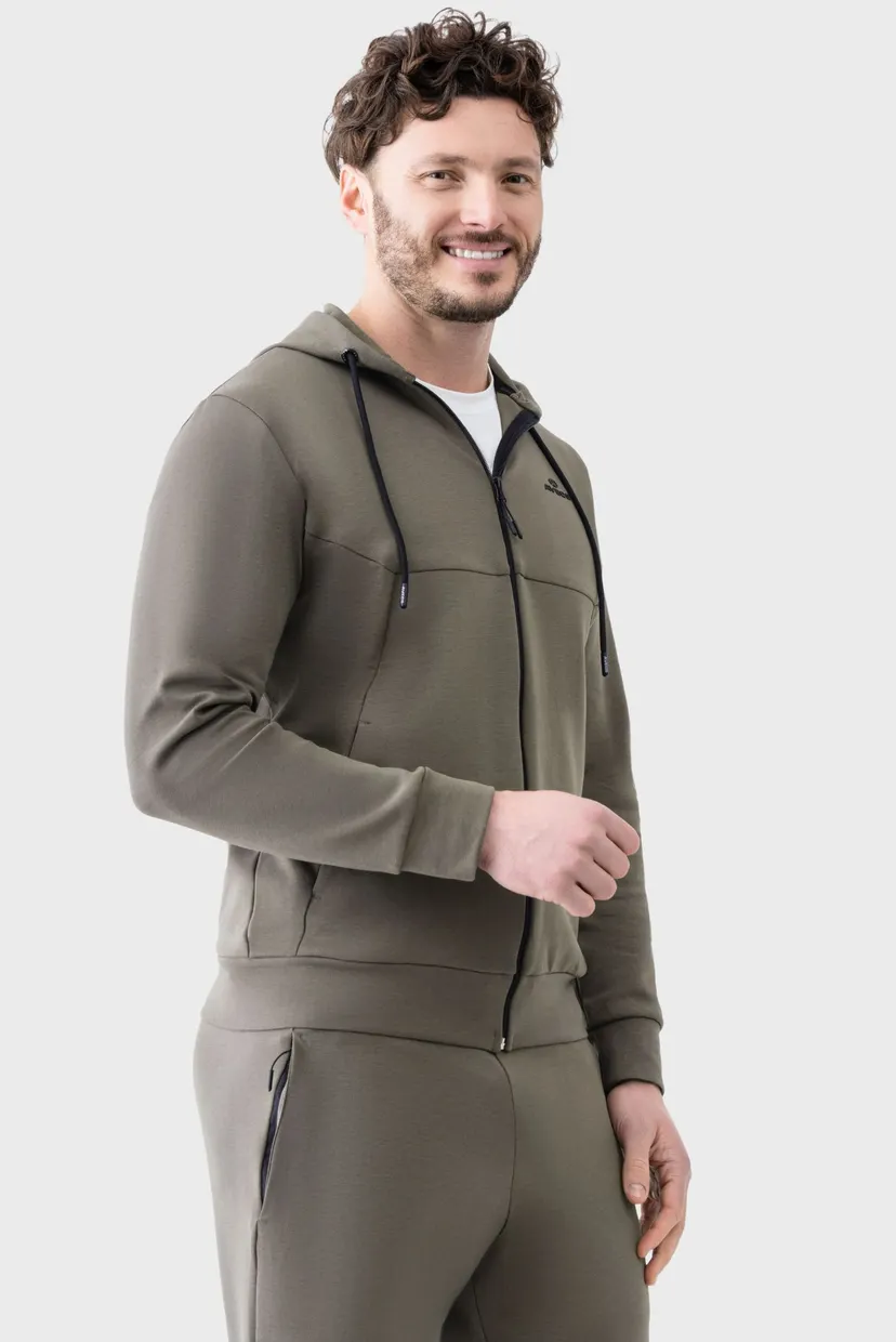 Чоловіча оливкова спортивна кофта  sweatshirt 5