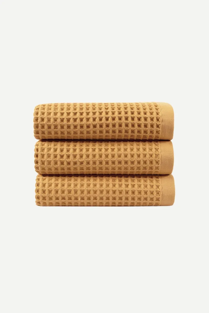 Рушник - Waffle mustard гірчичний 50X90 5
