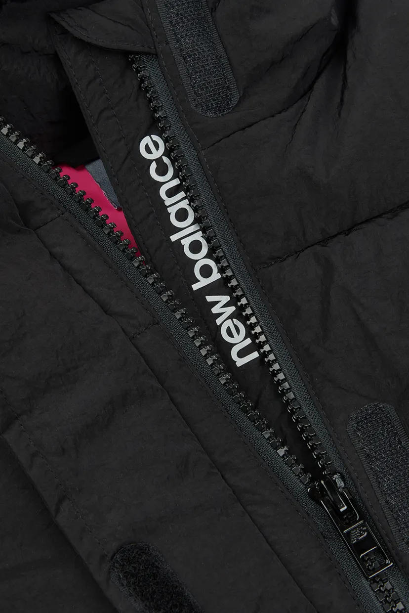 Детская черная куртка Longline Puffa 4