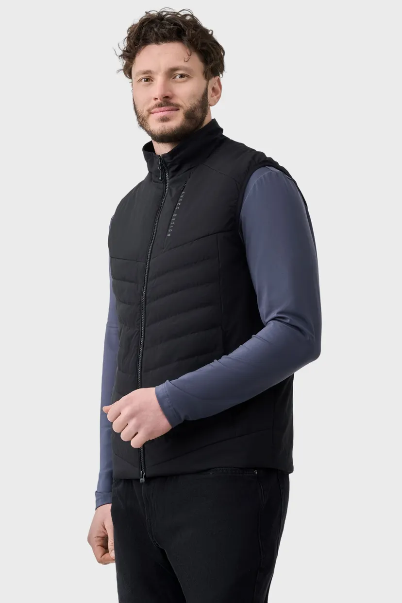 Чоловічий чорний жилет  vest 5