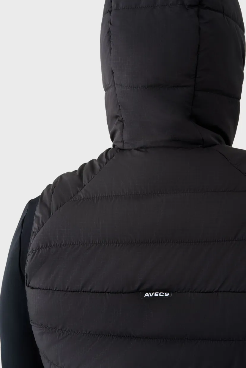 Чоловічий чорний жилет vest 10