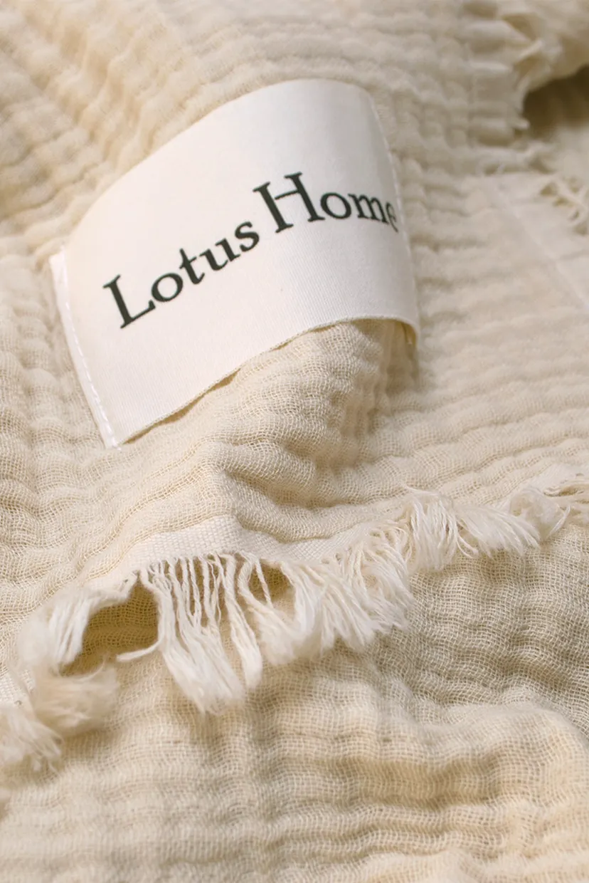 Покрывало - Napa muslin beige 200Х220 6