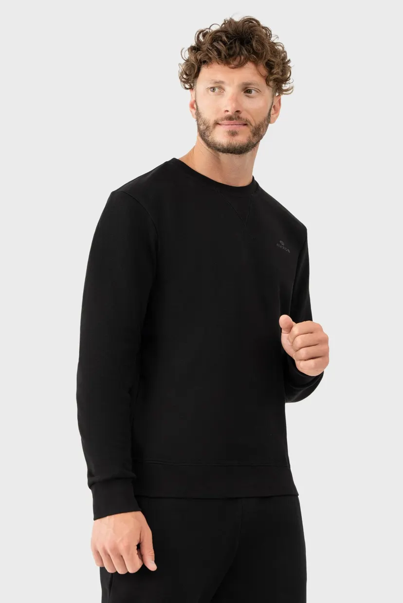 Чоловічий чорний свiтшот Sweatshirt 5