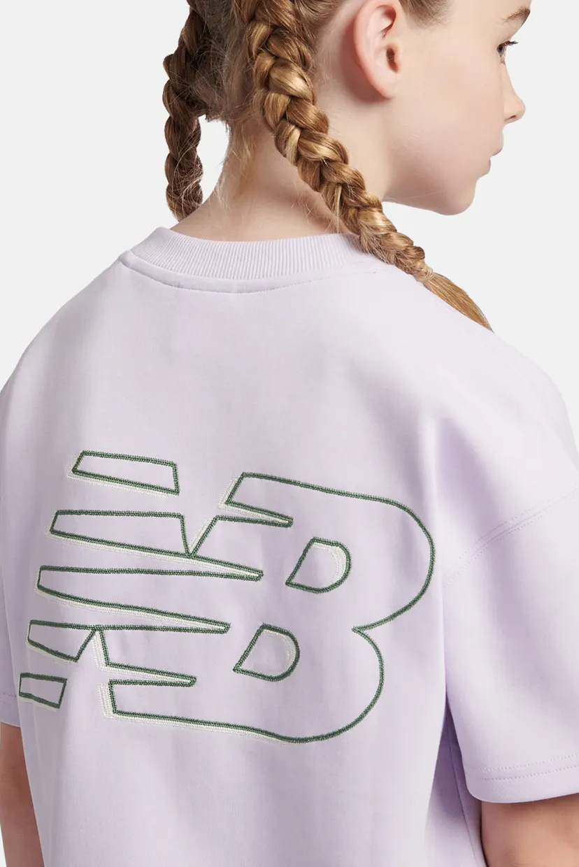 Дитяча рожева футболка Premium Cross Neck 6
