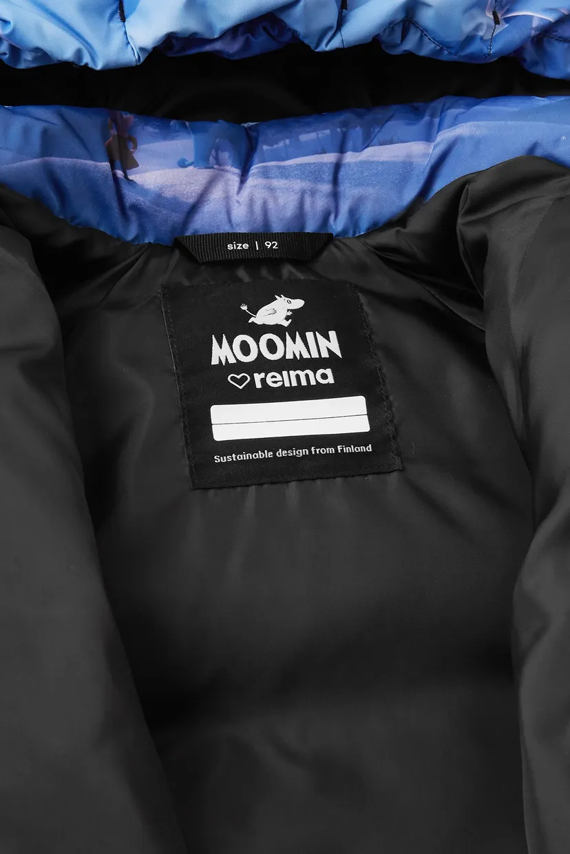 Дитяча блакитна куртка MOOMIN LYKTA 5