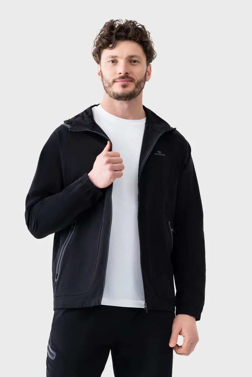 Мужской спортивный костюм черный sports suit 5