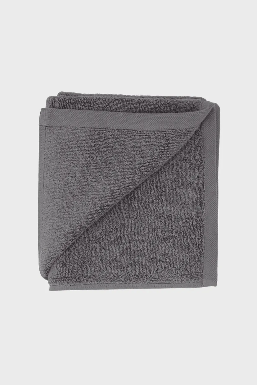 Полотенце Нежность серое 90х150 (600 г/м2) 6