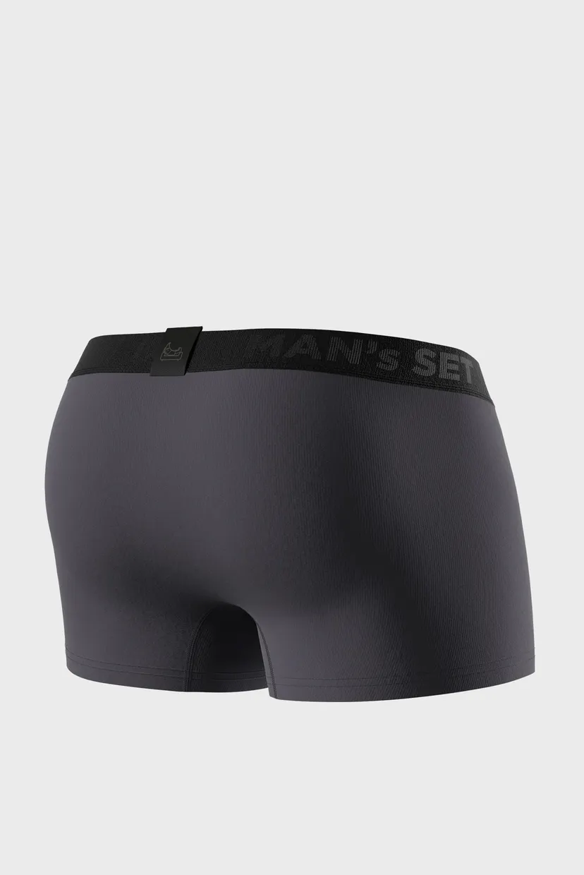 Мужские серые трусы Anatomic Classic 1.2 Black Series 4
