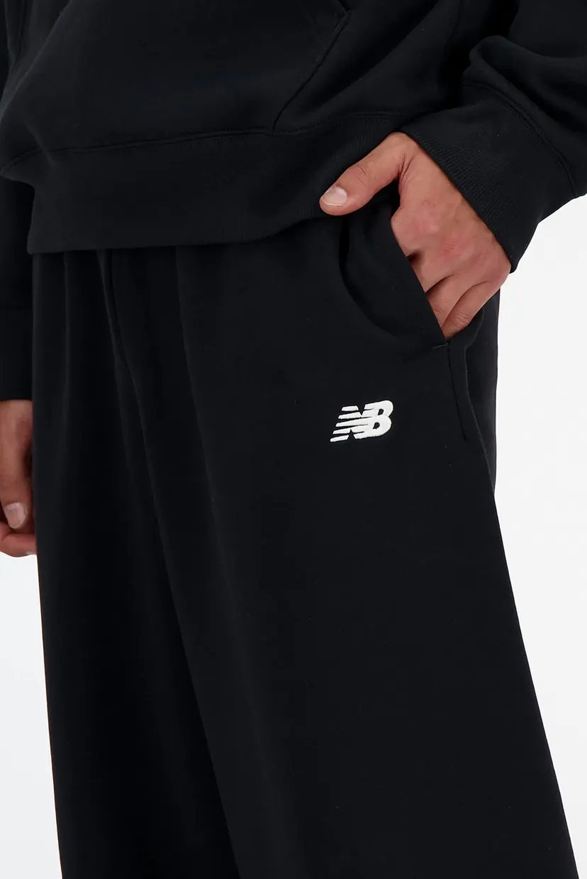 Мужские черные спортивные брюки NB Small Logo 6
