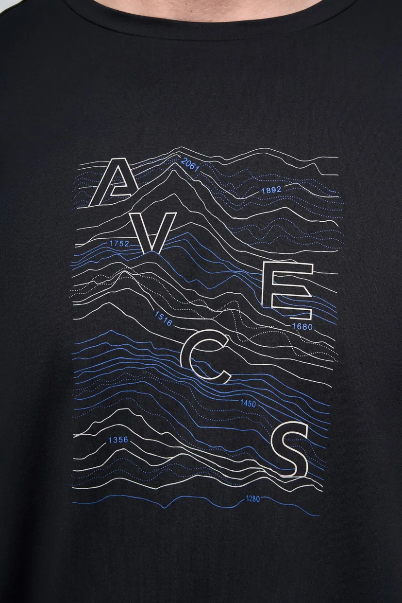 Мужская футболка черная T-shirt 7