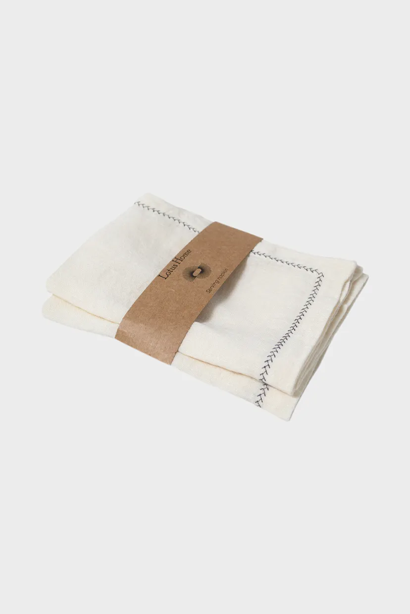 Набор кухонных салфеток - Benna off white 35X50 (2 шт) 5