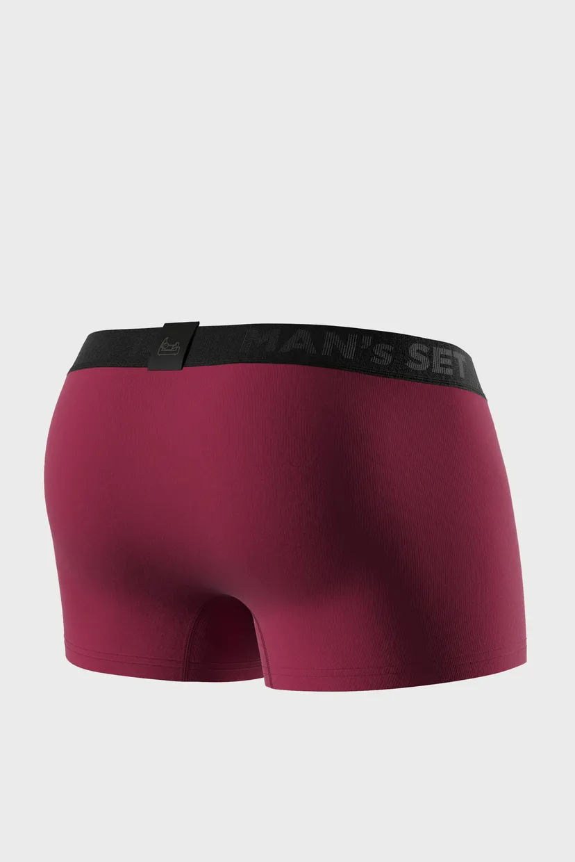 Чоловічі бордові труси Anatomic Classic 1.2  Black Series 3