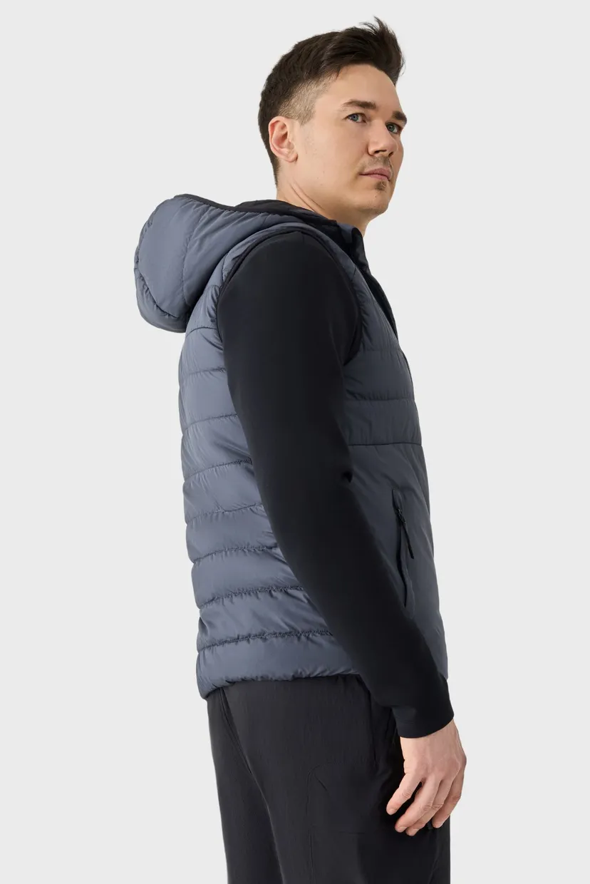 Мужской серый жилет vest 4