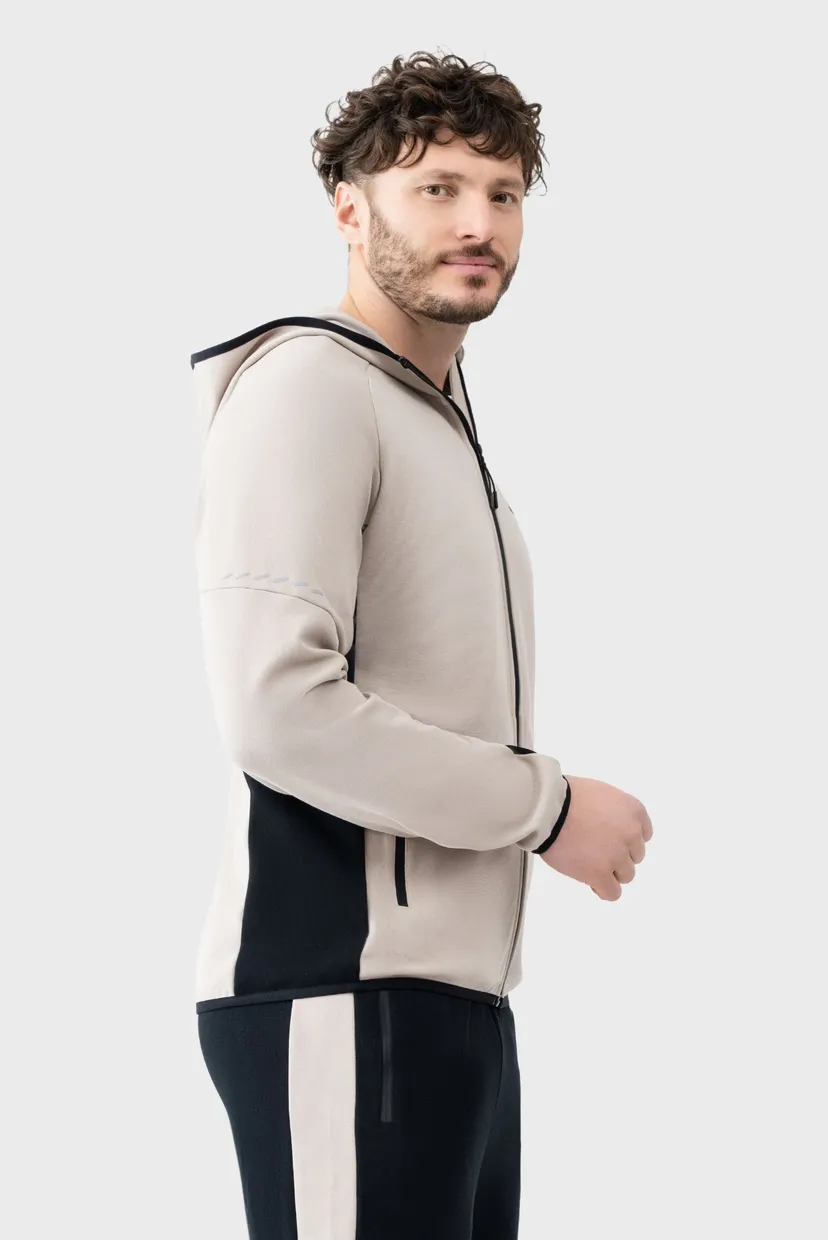 Чоловічий бежевий Спортивний костюм (кофта, штани) Tracksuit 4
