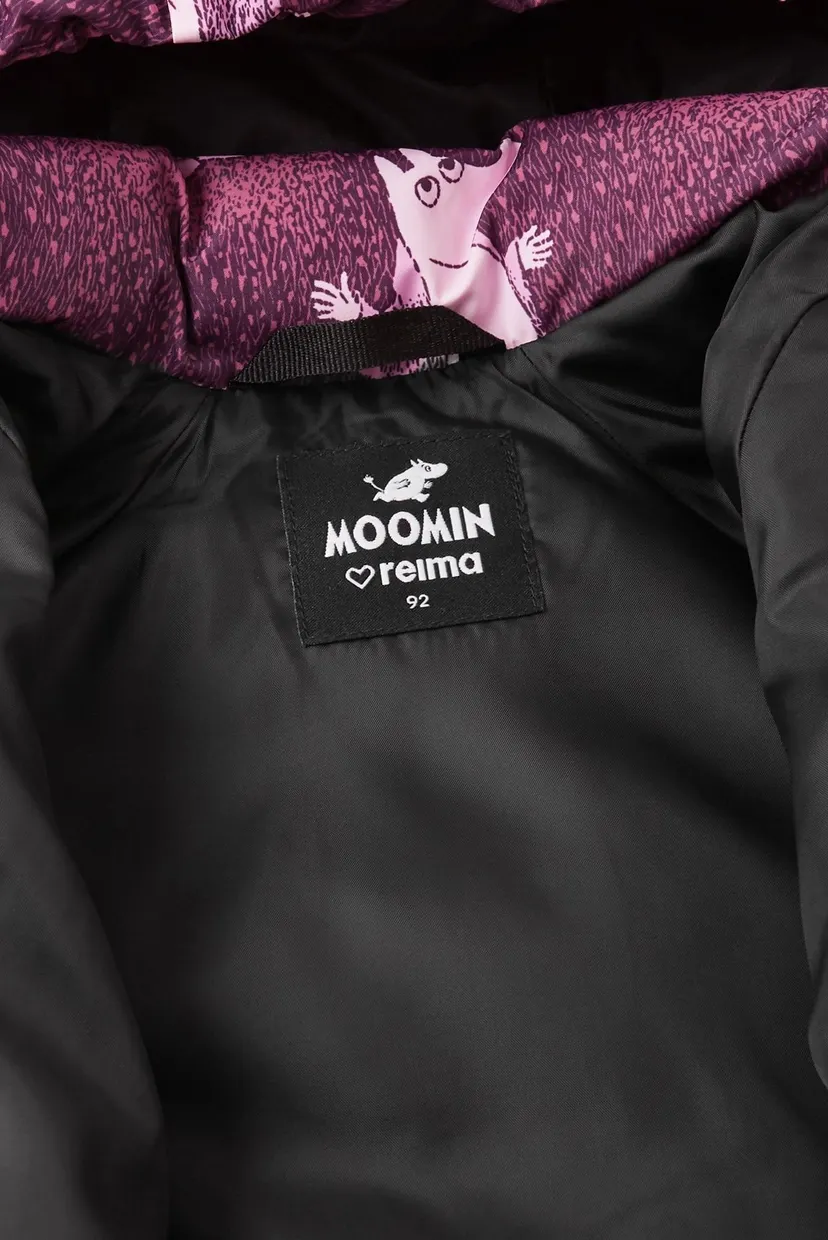 Дитяча бордова куртка Moomin Lykta 5