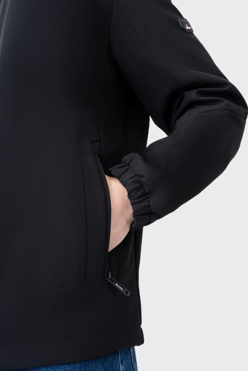 Мужская черная куртка  jacket 8