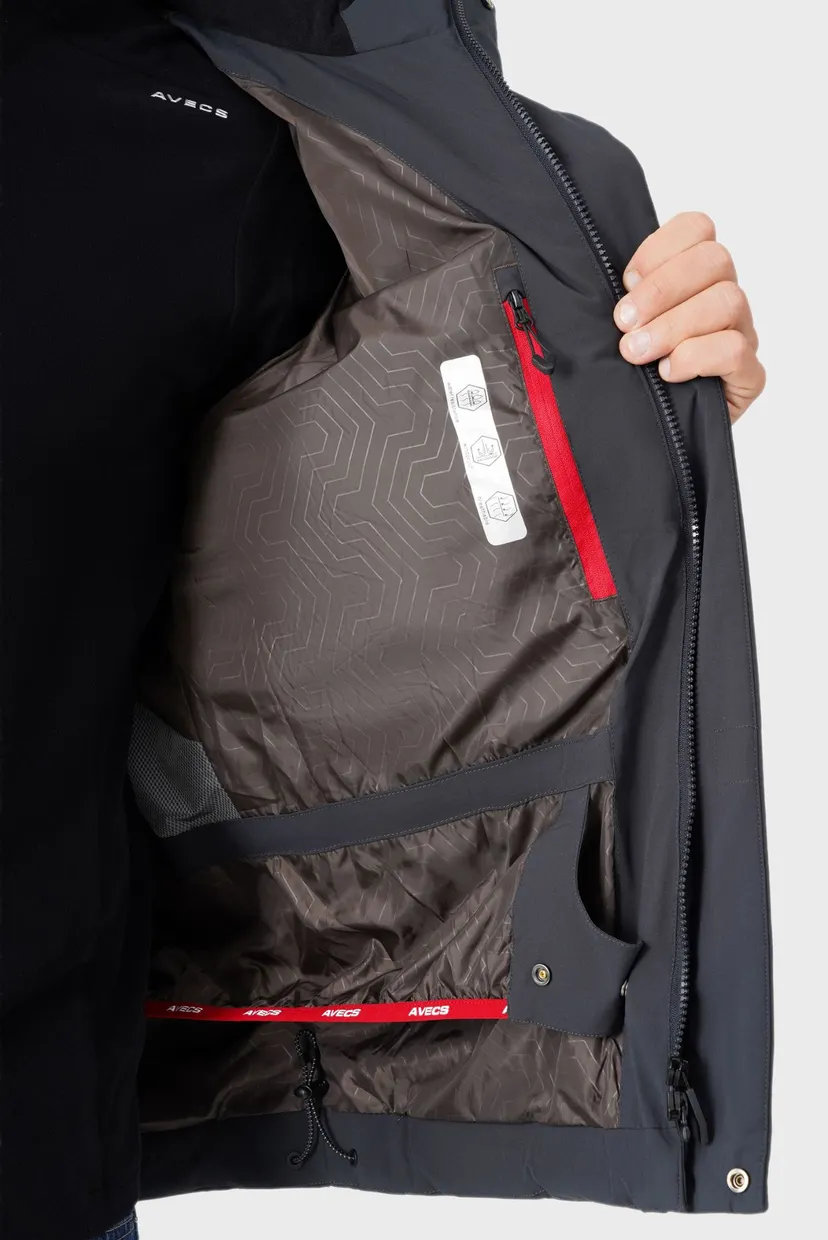 Чоловiча сiра куртка Jacket 4