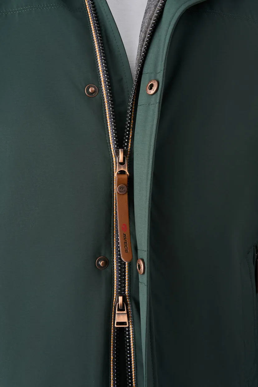 Мужская зелёная куртка jacket 8