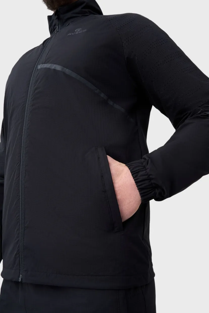 Чоловічий чорний Спортивний костюм (кофта, штани) Tracksuit 7