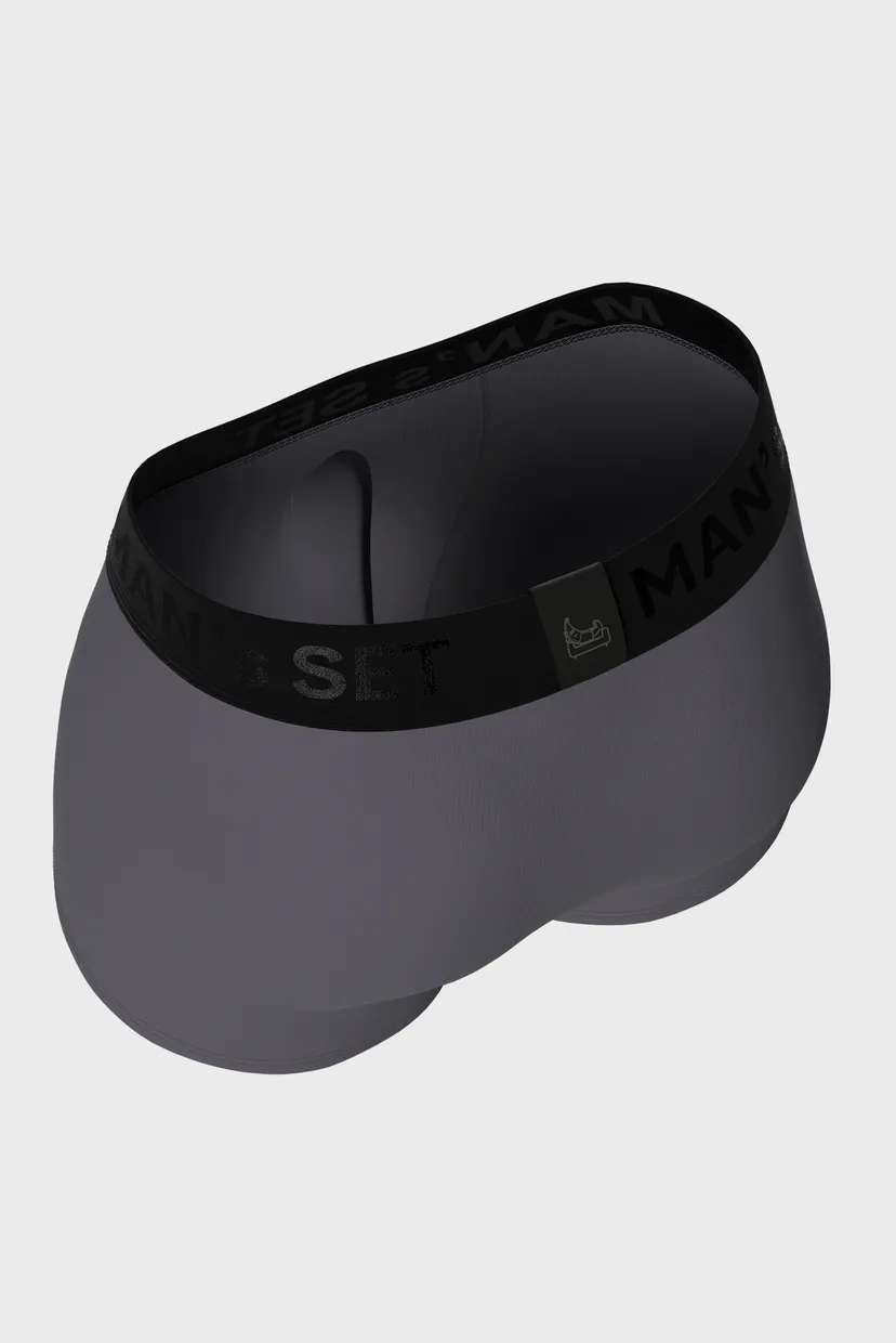 Чоловічі сірі труси Anatomic Classic 2.0  Black Series 3