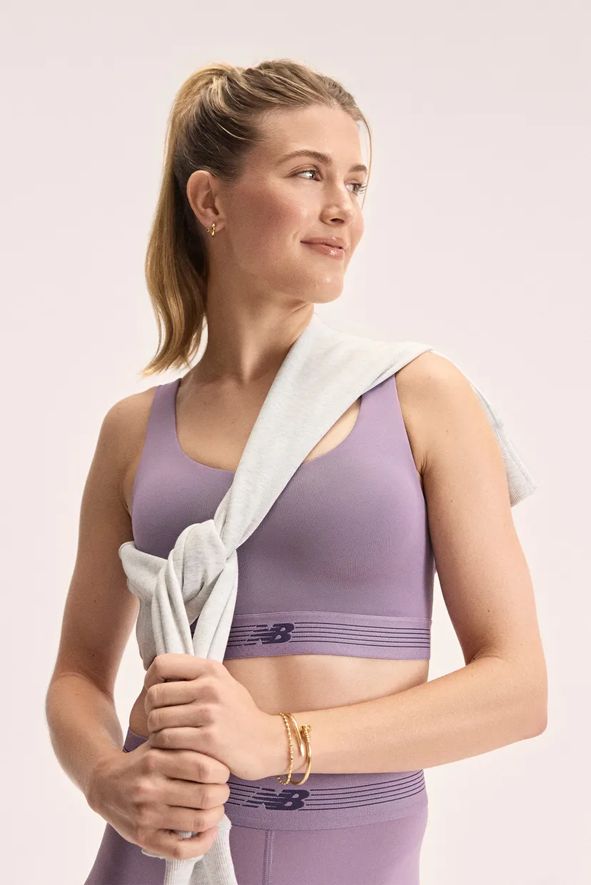 Женский фиолетовый топ AC Train Bra 4