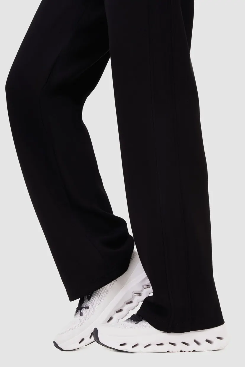 Женские чёрные спортивные штаны sports pants 6
