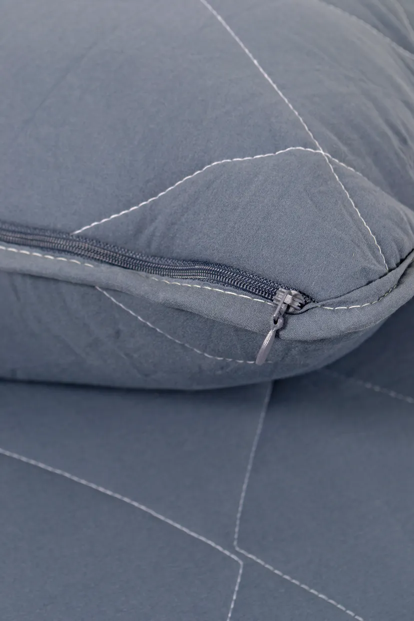 Набір ковдра з подушкою Penelope - Colors in Comfort denim денім полуторний 6