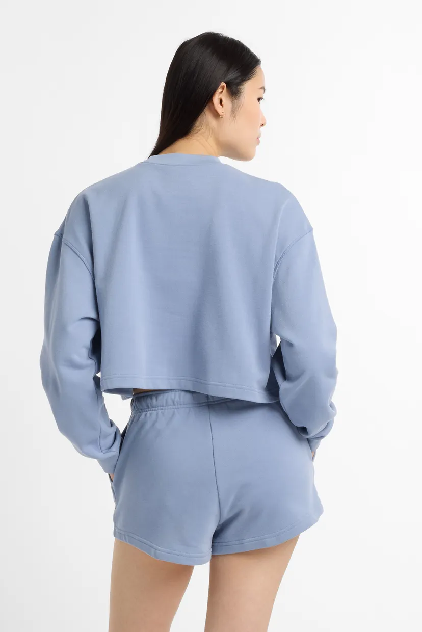 Женский голубой свитшот Coastal Fleece 4