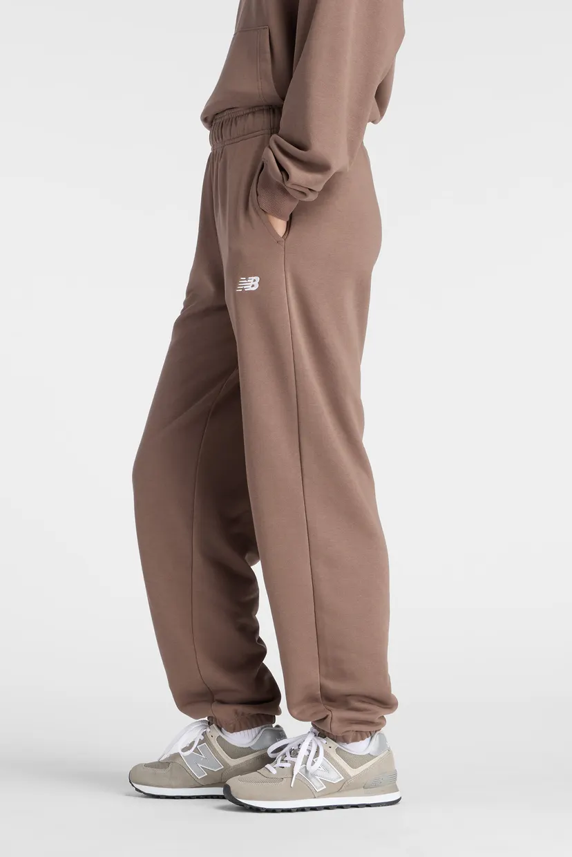 Женские коричневые спортивные брюки Sport Essentials French Terry Jogger 3