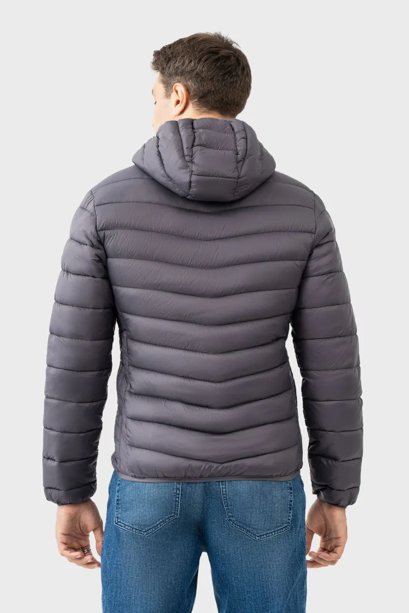 Мужская серая Ветровка Windbreaker 4