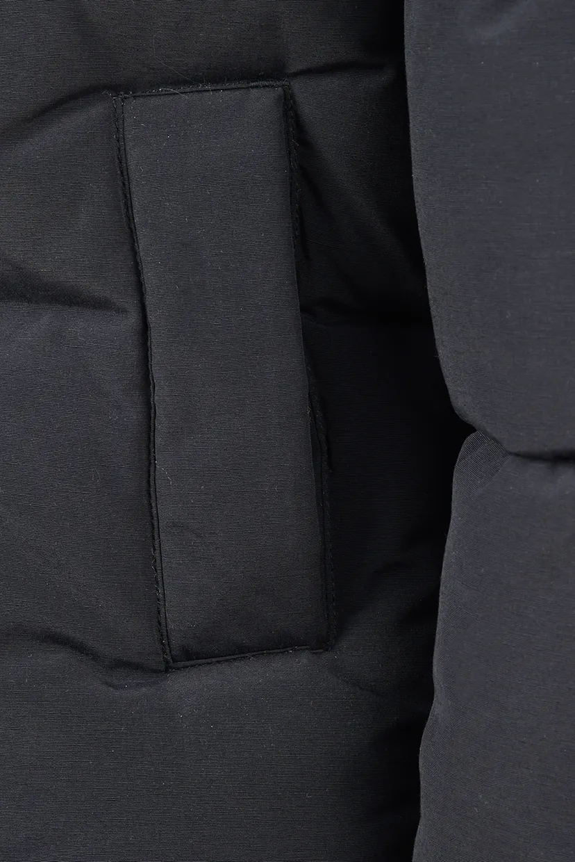 Дитяча чорна куртка WADDED PUFFA COAT 8
