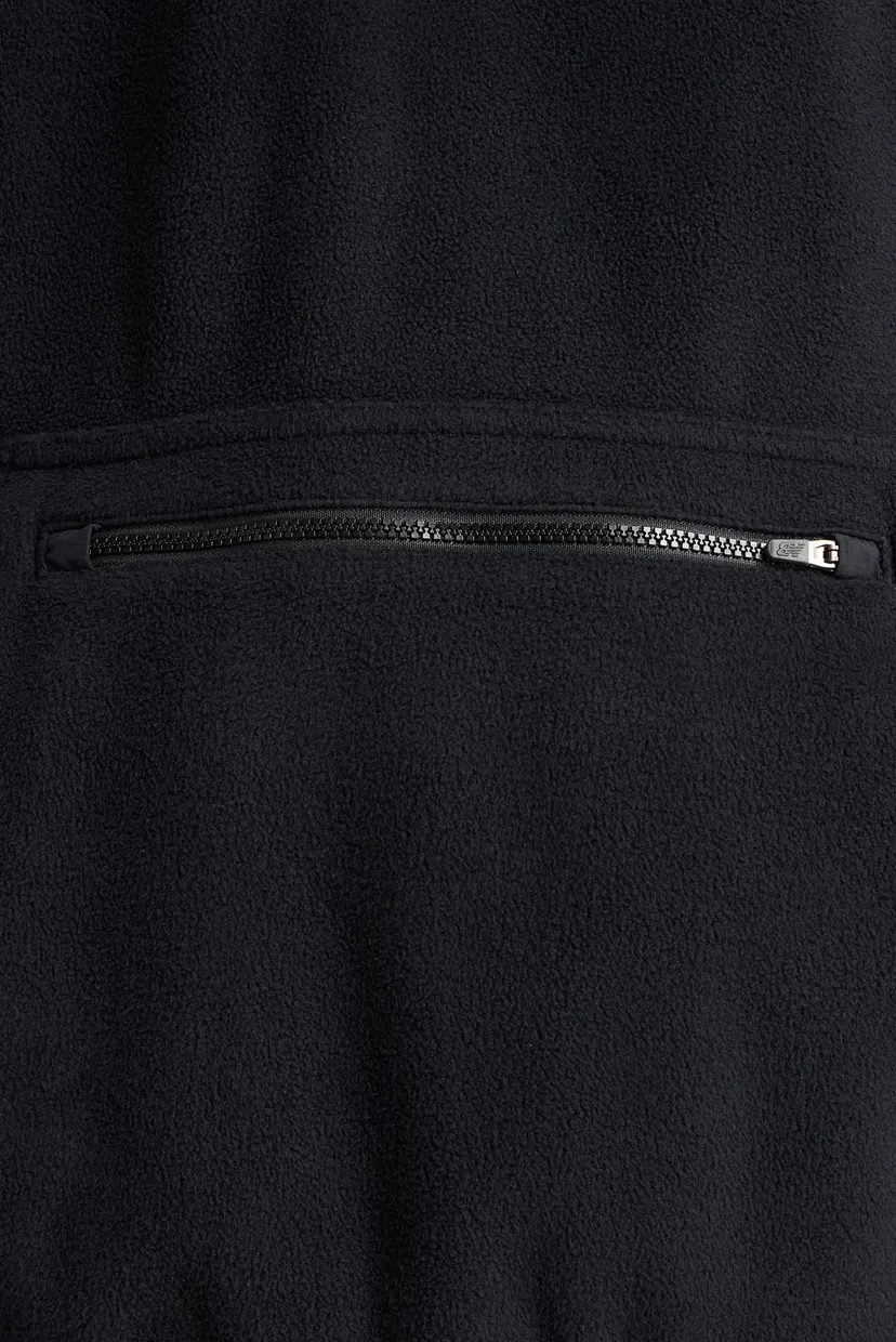 Мужской черный реглан Polar Fleece 1/2 Zip 6