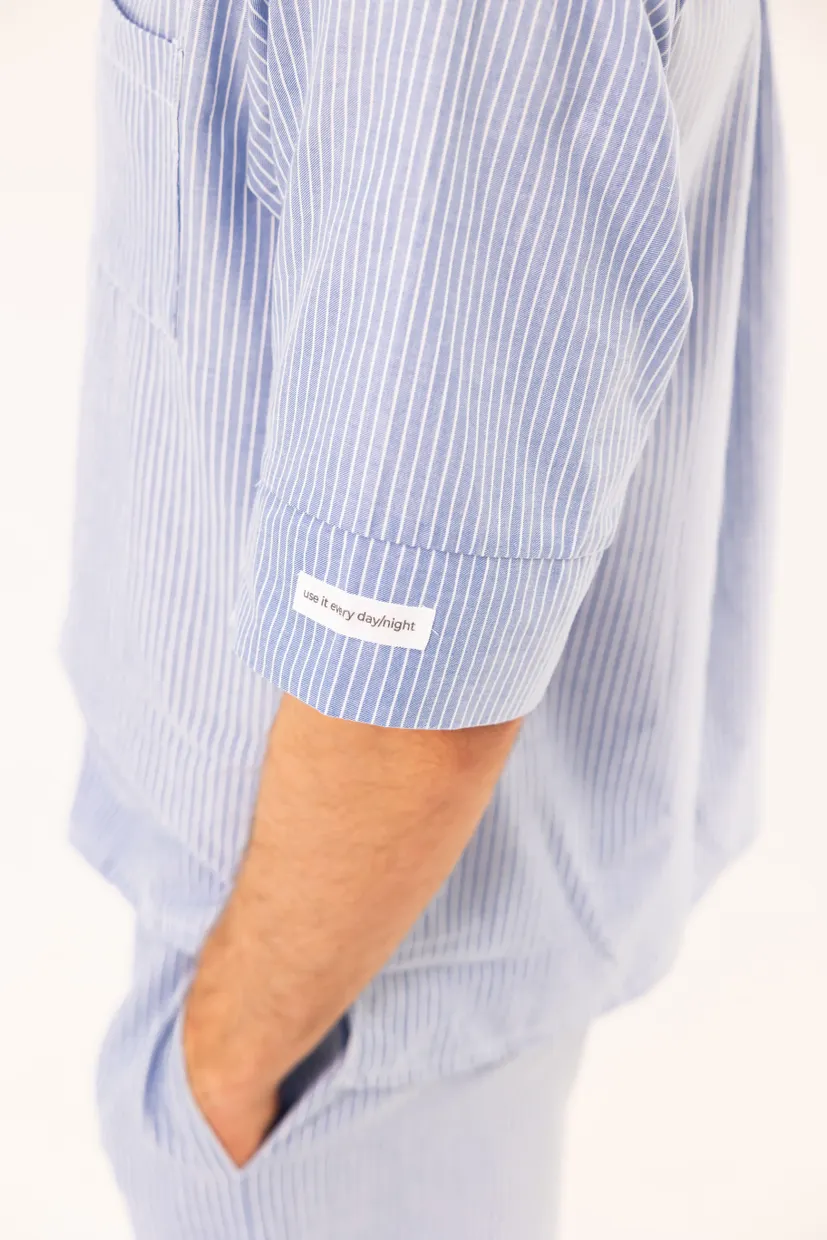 Пижама unisex - City Shorts голубой 4