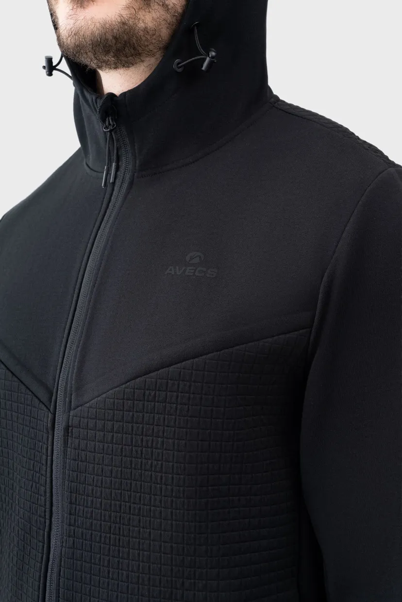 Чоловічий чорний Спортивний костюм (кофта, штани) Tracksuit 10