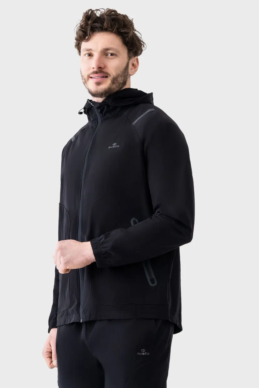 Мужской спортивный костюм черный sports suit 4