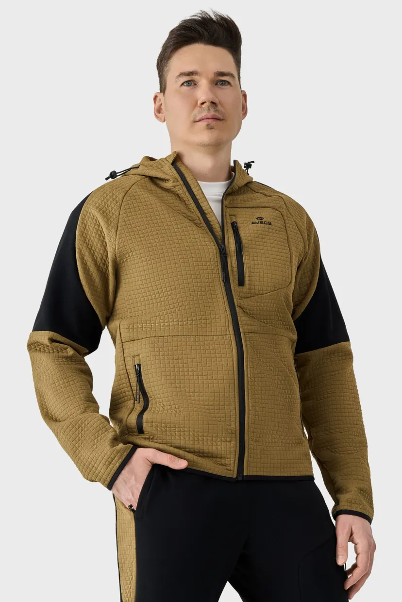 Чоловічий оливковий спортивний костюм sports suit 5