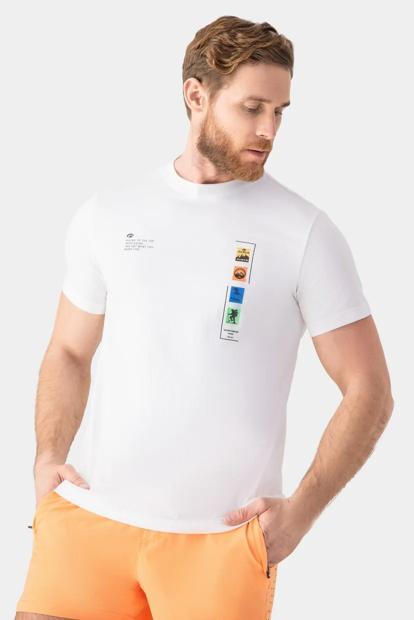 Чоловіча біла футболка T-shirt 4