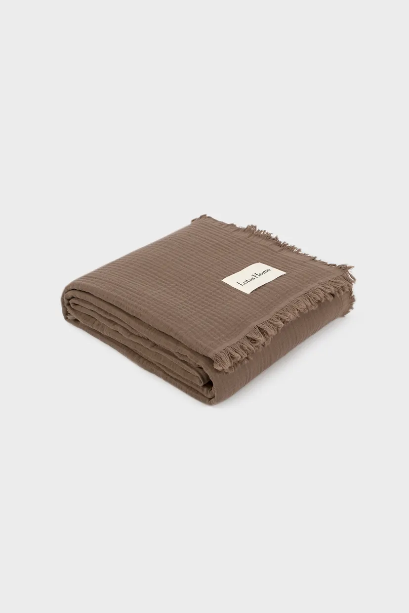 Покрывало - Napa muslin brown 200Х220 4