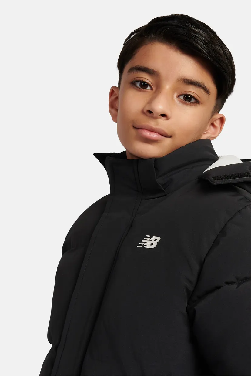 Детская черная куртка WADDED PUFFA COAT 5