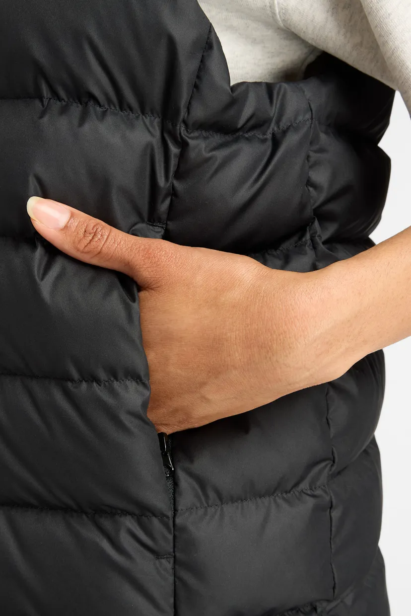 Женский черный жилет Puffer Vest 6
