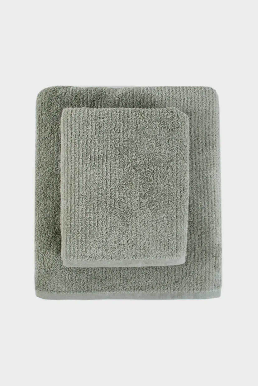 Рушник махровий - Bold sage green 50X90 500 г/м2 3