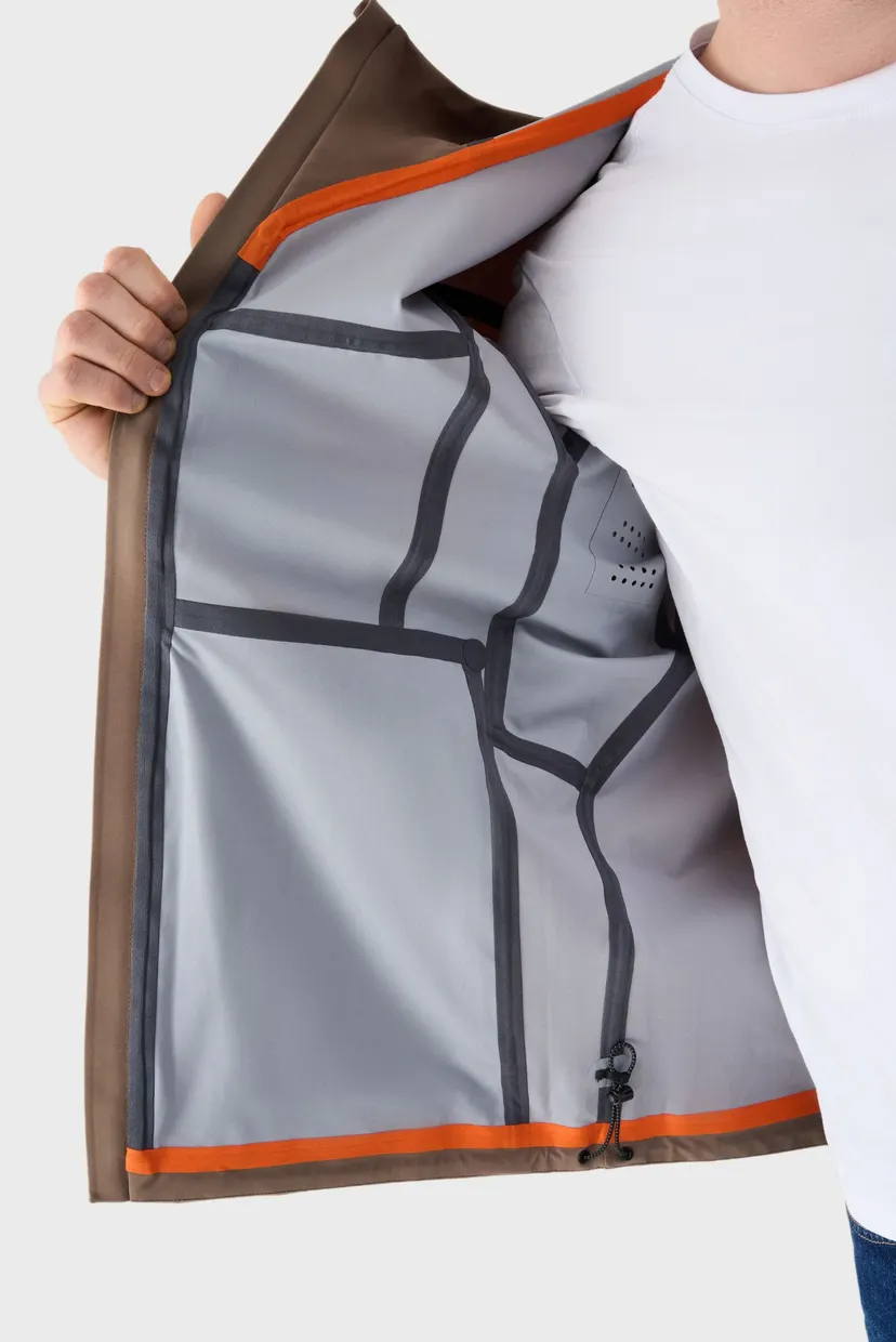 Мужская коричневая куртка jacket 10