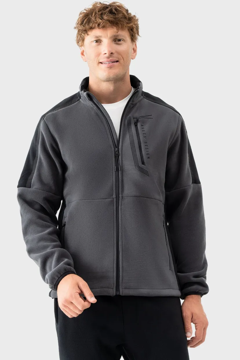 Чоловiчий сiрий спортивний костюм Tracksuit 4