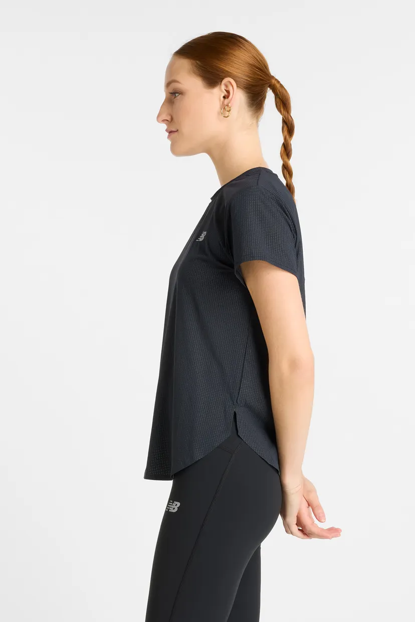 Жіноча чорна футболка Race Day Ultra Light 3