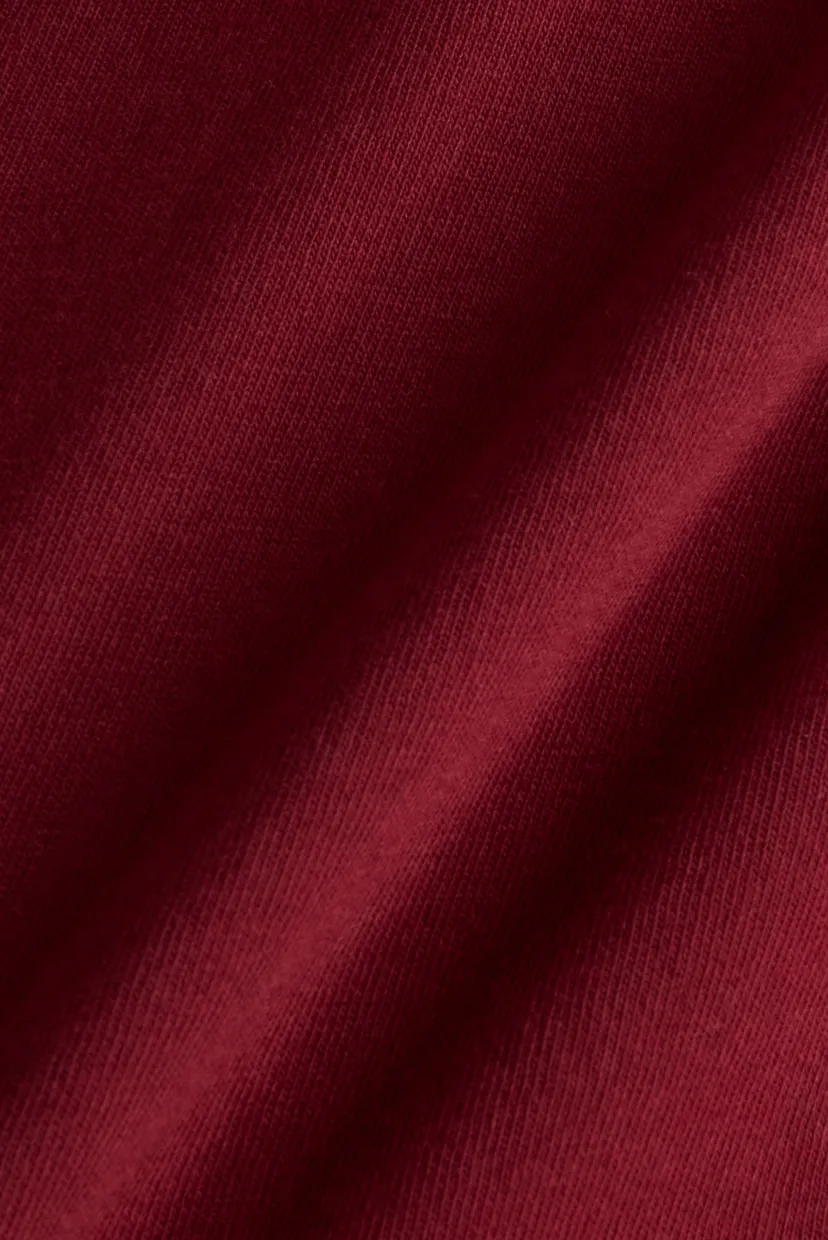 Чоловіча бордова футболка Athletics Cotton 6