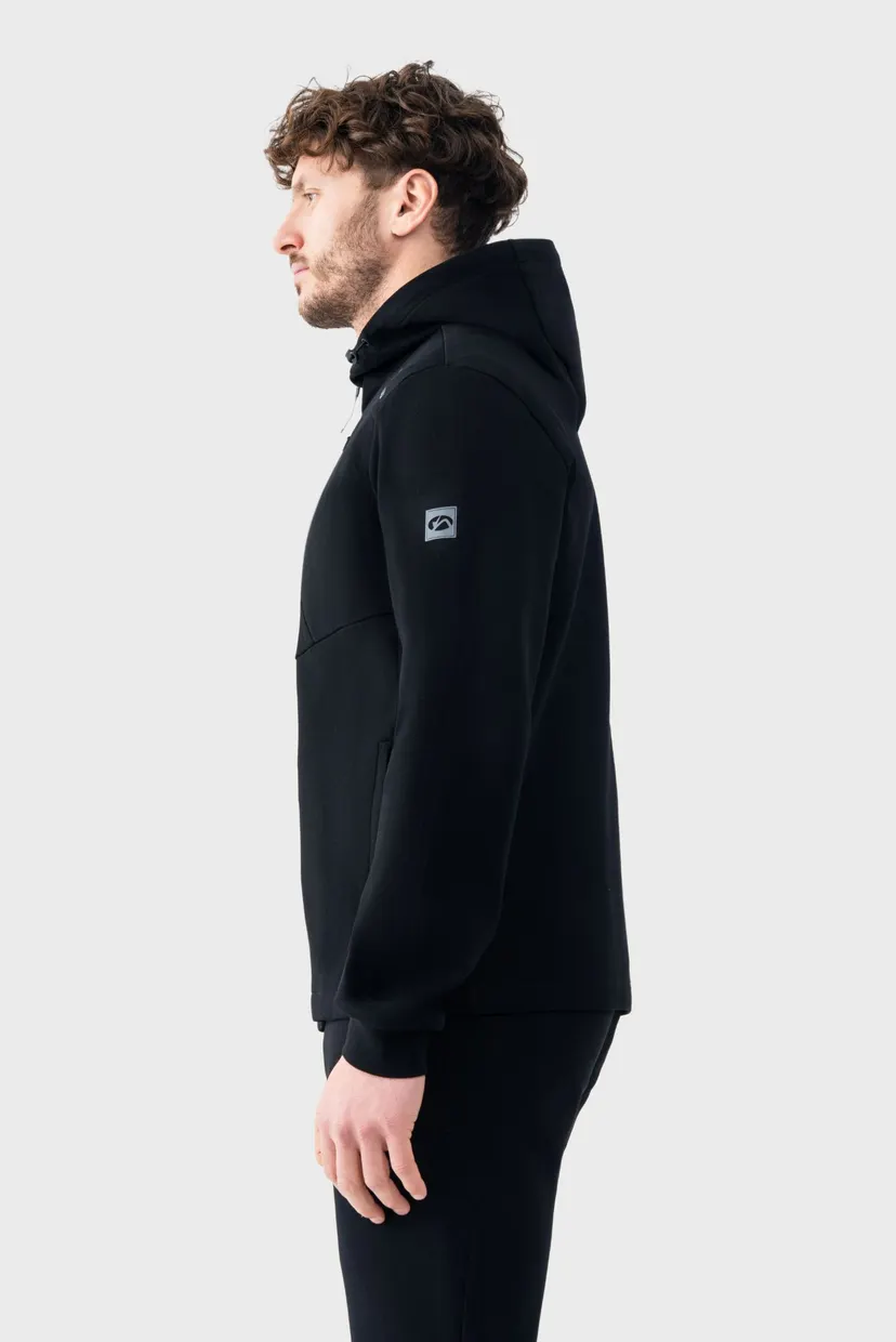 Чоловічий спортивний костюм чорний sports suit 4