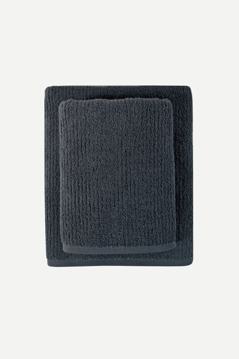 Полотенце махровое - Bold antrasit 90X150 3