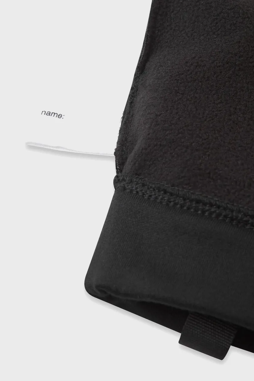 Детские черные перчатки Softshell Otapa 3