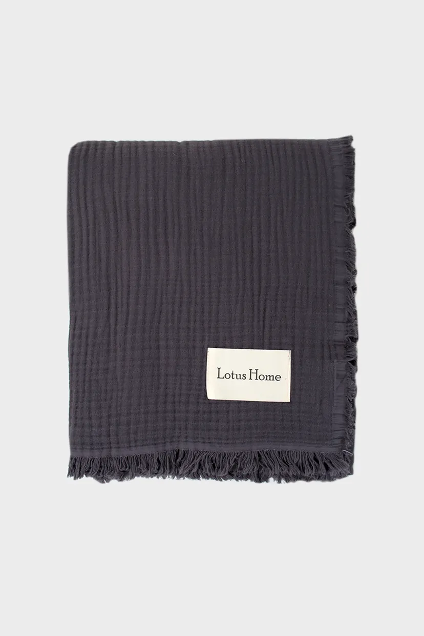 Покривало - Napa muslin anthracite 200Х220 5