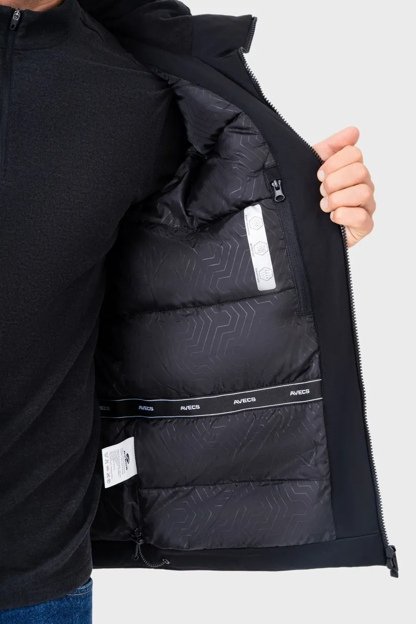 Чоловiча чорна куртка Jacket 9